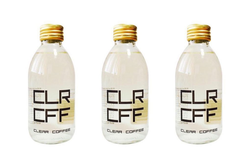 世界初の透明なコーヒー CLR CFF