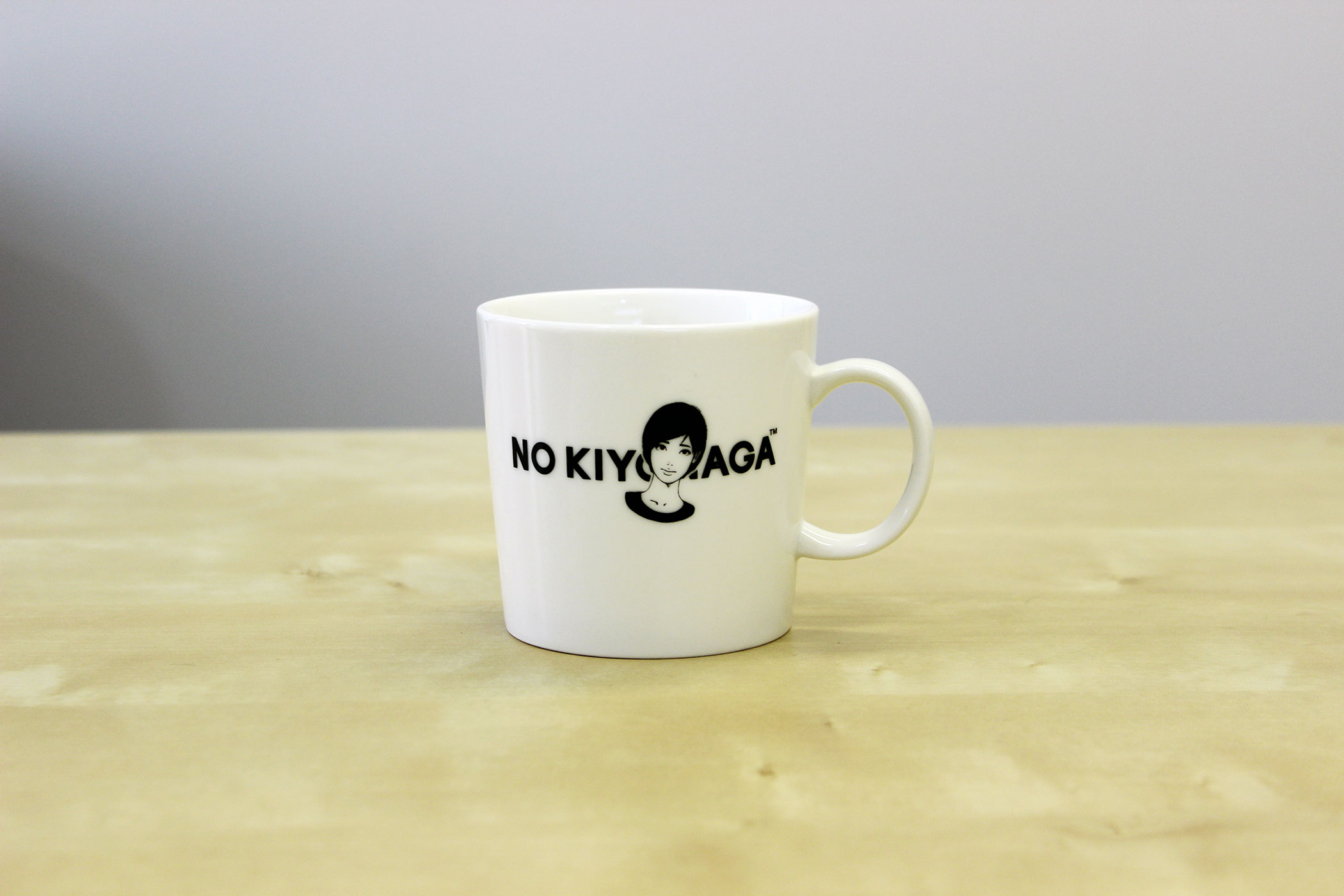 KIYONAGA&CO × KYNE × NO COFFEEの「NO KIYONAGA」マグカップ